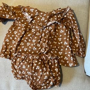 Rylee + Cru Ditsy Floral Set 6-12 months